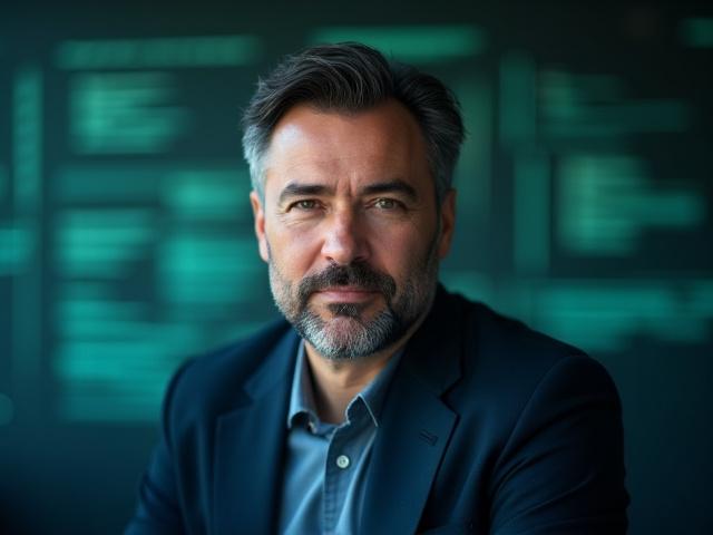 Портрет Данияра Кожахметова, Head of Mobile в Kolesa.kz.